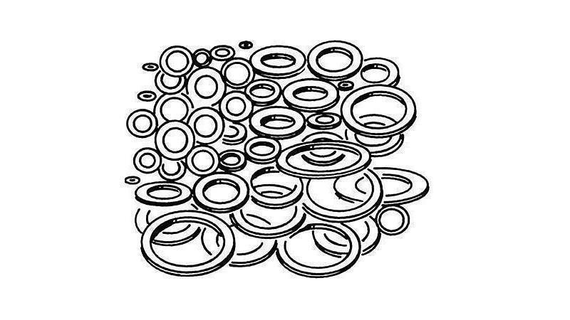 MĚDĚNÁ PODLOŽKA 3/8 - 17x23 mm