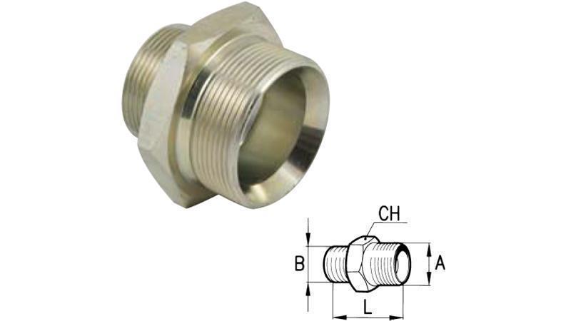 HYDRAULICKÝ REDUKTOR BSP 3/8-M22x1.5