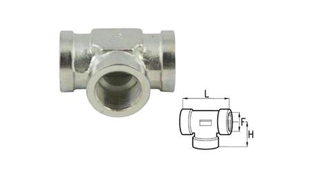 HYDRAULICKÉ T COM ŽENSKÉ-ŽENSKÉ 3/4