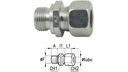 HYDRAULICKÝ REDUKTOR WGE 10 L-1/4
