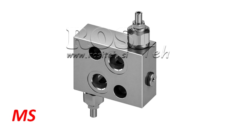 HYDRAULICKÝ REGULÁTOR TLAKU 30-210 BAR PRO HYDRAULICKÝ MOTOR MS