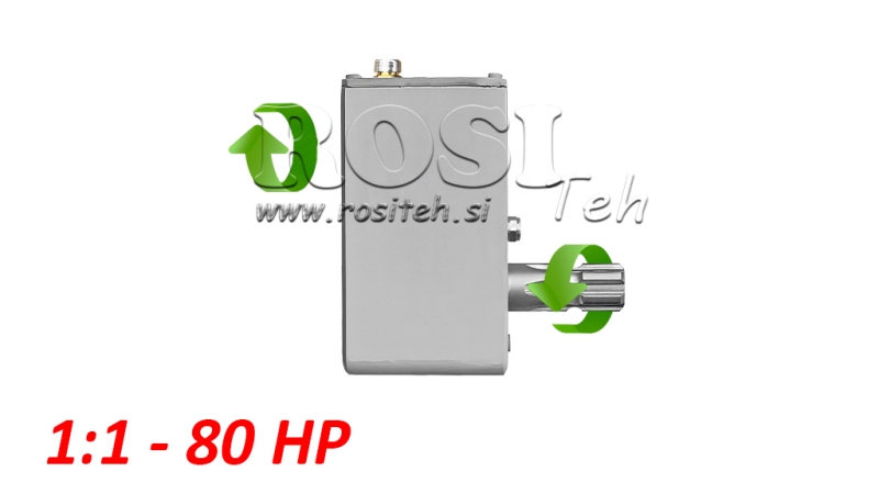 TRAKTORSKI REDUKTOR - INVERZIJA 1:1 (80HP-60kW) ŽENSKI-MOŠKI