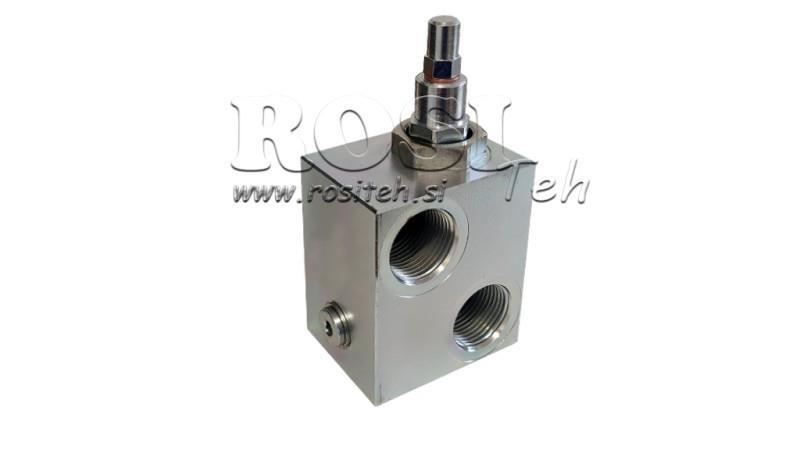 HYDRAULICKÝ REGULÁTOR TLAKU VMPP 1' 50-400 BAR - 160lit