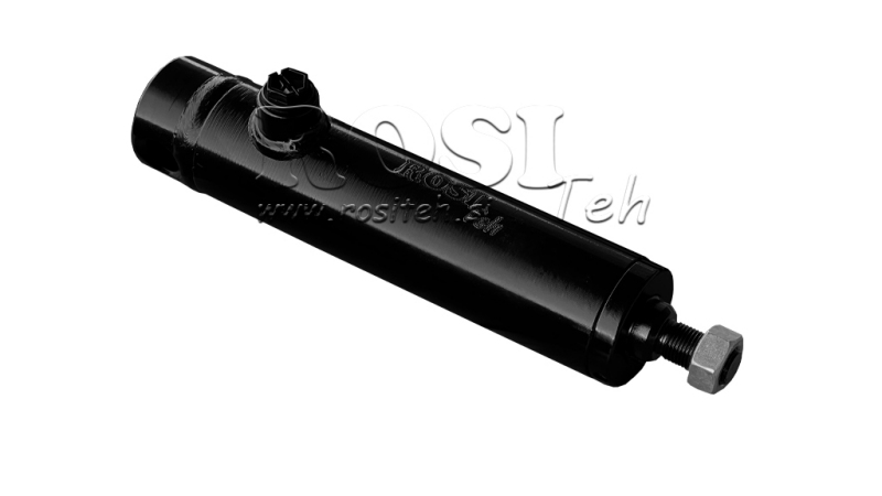 HYDRAULICKÝ BRZDOVÝ VÁLEC S PRUŽINOU A KONCOVOU VIDLICÍ 25/70mm