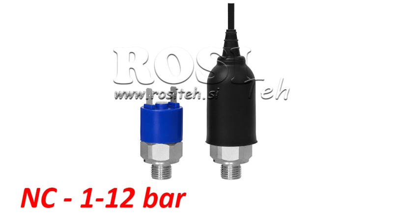 HIDRAVLIČNO TLAČNO STIKALO K4 - NC 1-12 BAR (MAX.300BAR)