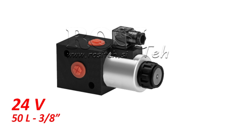 3 potni ventil 3/8 24V - 50lit