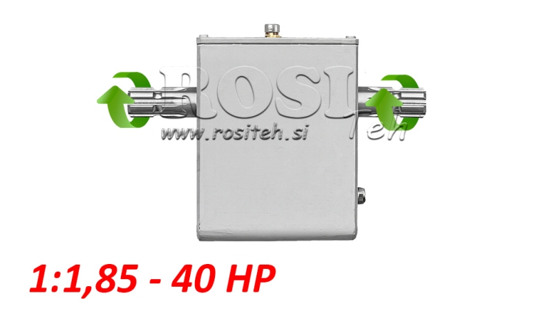 TRAKTORSKI REDUKTOR - 1:1,85 (40HP-30kW) MOŠKI-MOŠKI