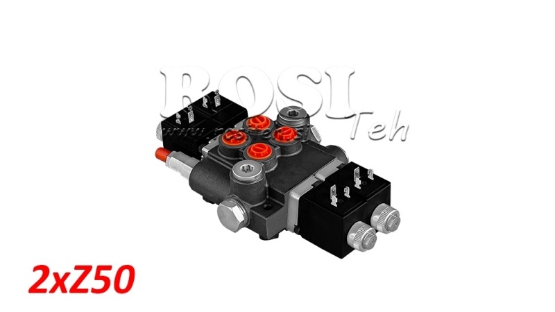 ELEKTROHYDRAULICKÝ MONOBLOKOVÝ VENTIL 2xZ50