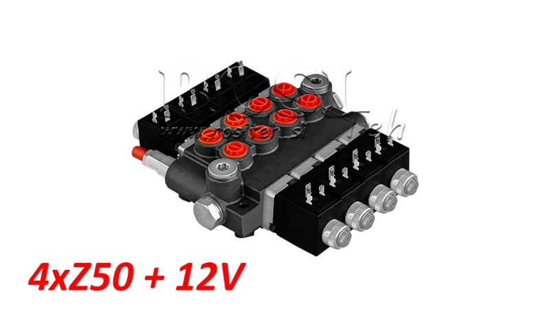 HYDRAULICKÝ VENTIL 4XZ50+12V DC