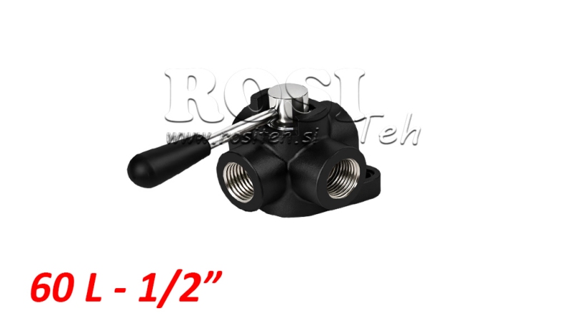 MANUÁLNÍ 4-CESTNÝ VENTIL IF 1/2 - 60LIT