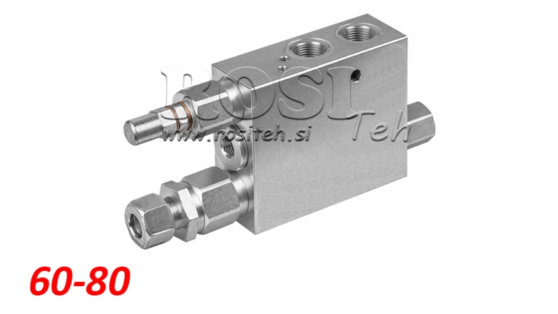 HYDRAULICKÝ OTOČNÝ VENTIL PRO PLOUH VRAP 60-80