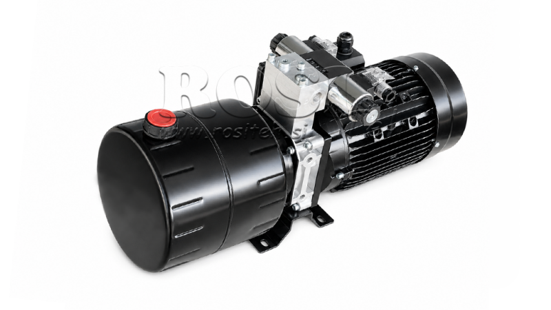 MINI HYDRAULISK POWER-PACK 230V AC (1.5 kW) - 5.8 cc - 8.2 lit/min - tank 6 lit