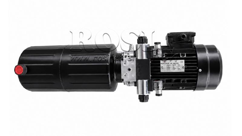 MINI HYDRAULICKÁ JEDNOTKA 380V AC (2.2 kW) - 8.0 cc - 11.2 lit/min - nádrž 12 lit