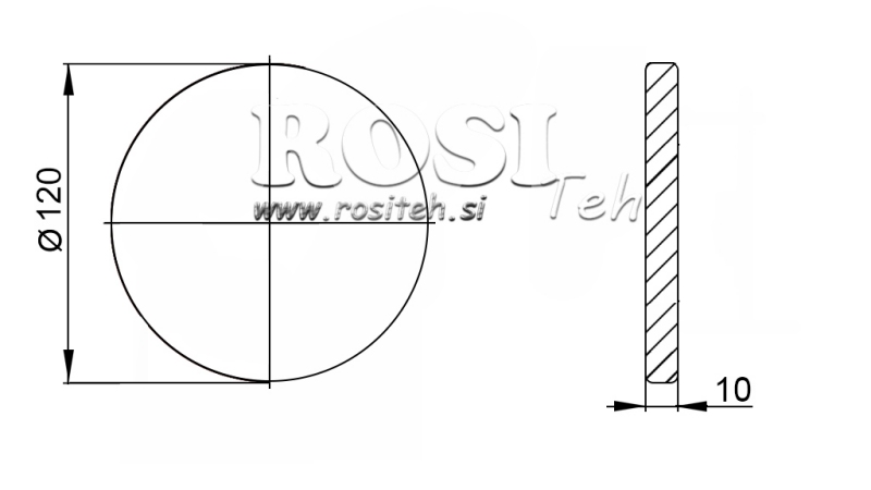 ZAPFWELLEN ANSATZ MIT FLANSCH 1 3/4 L120