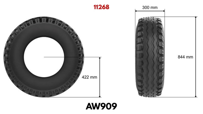 11,5/80-15,3 PNEUMATIKA AW909 (14 PR)