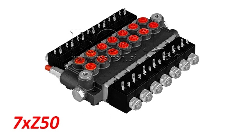 ELEKTRO HIDRAVLIČNI VENTIL MONOBLOK 7xZ50