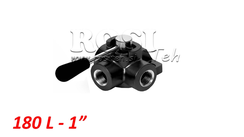 MANUÁLNÍ 3-CESTNÝ VENTIL DF 1 - 180LIT