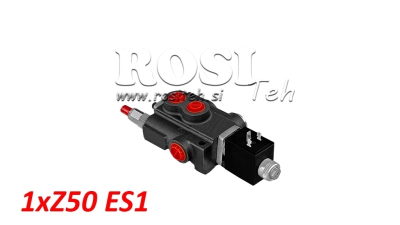 ELEKTROHYDRAULICKÝ MONOBLOKOVÝ VENTIL 1xZ50 ES1