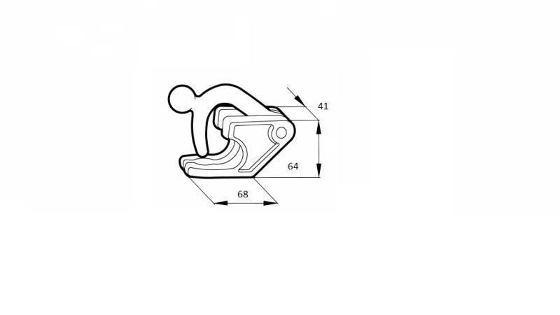 ZAPIRALO STRANICE TIP CIERE FEMALE -dimenzije