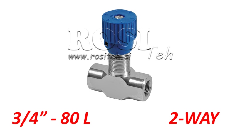FLOW REGULATOR VRFB - DAMPING VALVE 3/4