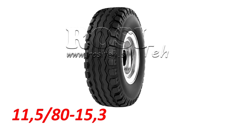 11,5/80-15,3 PNEUMATIKA AW909 (14 PR) S RÁFKEM 9,00 x 15,3