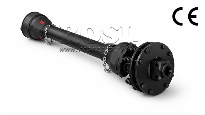 WAŁ KARDANA ECO 970mm 70-110HP ZE SPRZĘGŁEM CIERNYM
