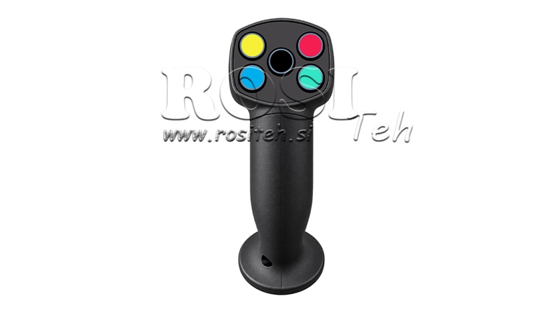 DÁLKOVÉ OVLÁDÁNÍ ROSI JOYSTICK - 5 TLAČÍTEK + TLAČÍTKO