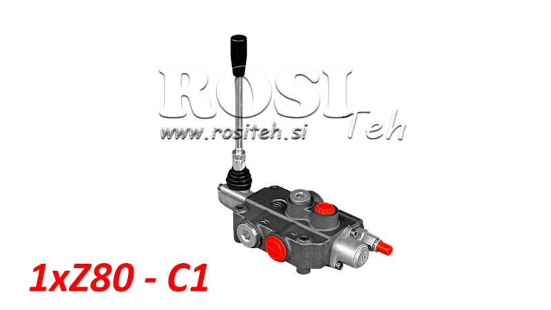 HYDRAULICKÝ VENTIL 1XZ80 + JEDNOČINNÝ C1