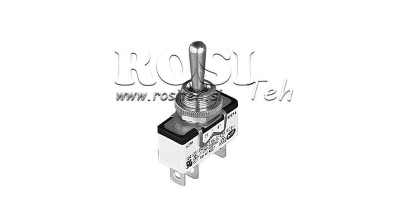 ELEKTRICKÝ PŘEPÍNAČ ON-OFF-ON 10A