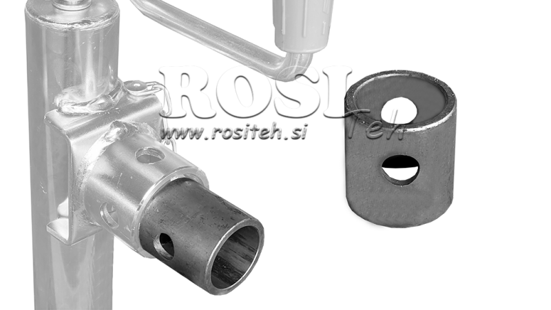 ADAPTÉR PRO PODPĚRNOU NOHU S TRUBKOVÝM SPOJENÍM 1300 KG