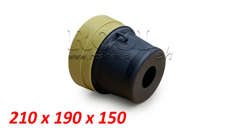 ZAPFWELLENSCHUTZ PVC 210x190x150