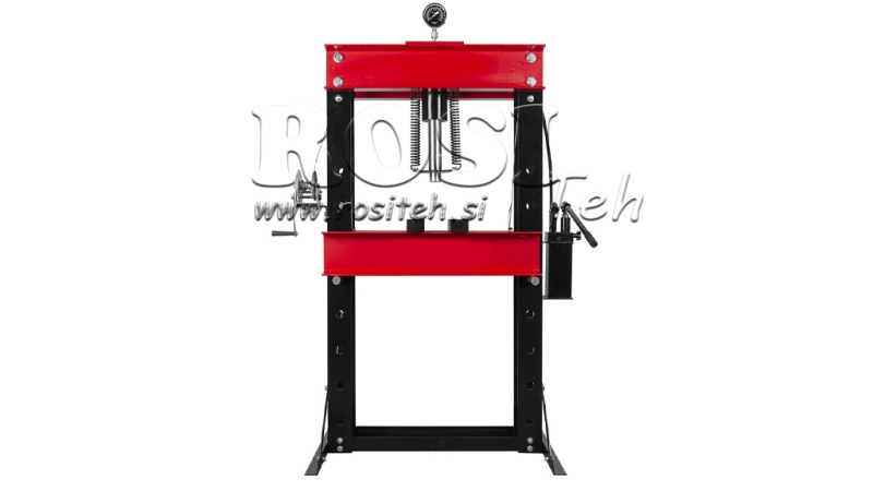DELAVNIŠKA HIDRAVLIČNA STISKALNICA ZA LEŽAJE 50T - dvohitrostna