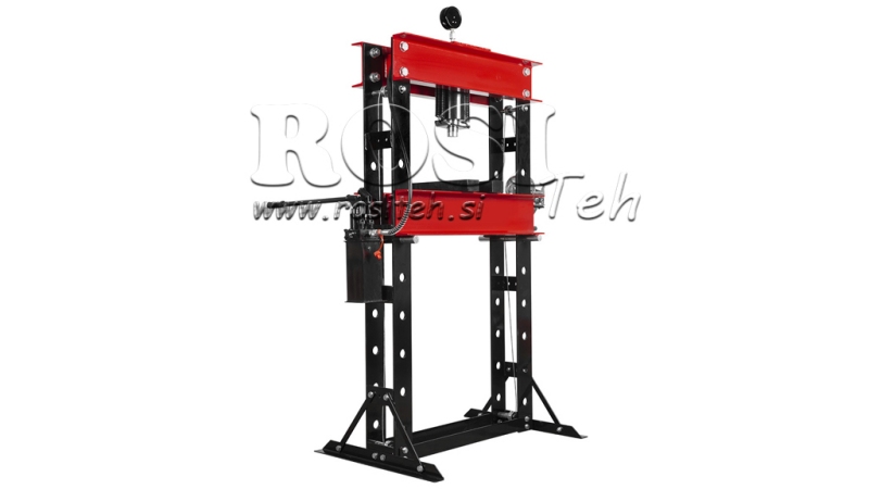 DELAVNIŠKA HIDRAVLIČNA STISKALNICA ZA LEŽAJE 50T - dvohitrostna