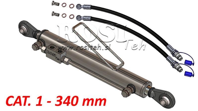 HYDRAULICKÝ TŘETÍ BOD - STANDARD - CAT. 1 - 50/30-340 (20-55 HP) (19,2/19,2 mm)