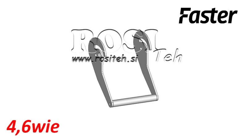 PÁKA PRO MULTI-FASTER 4,6CESTY PEVNÁ ČÁST