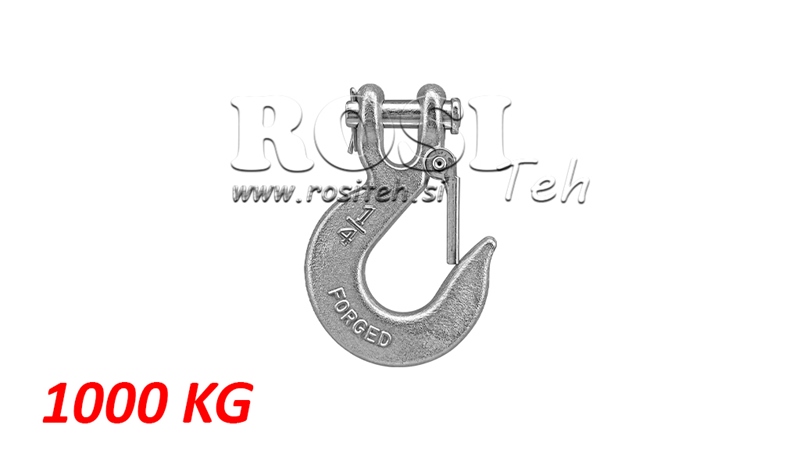 HÁK S POJISTKOU - 1000 KG