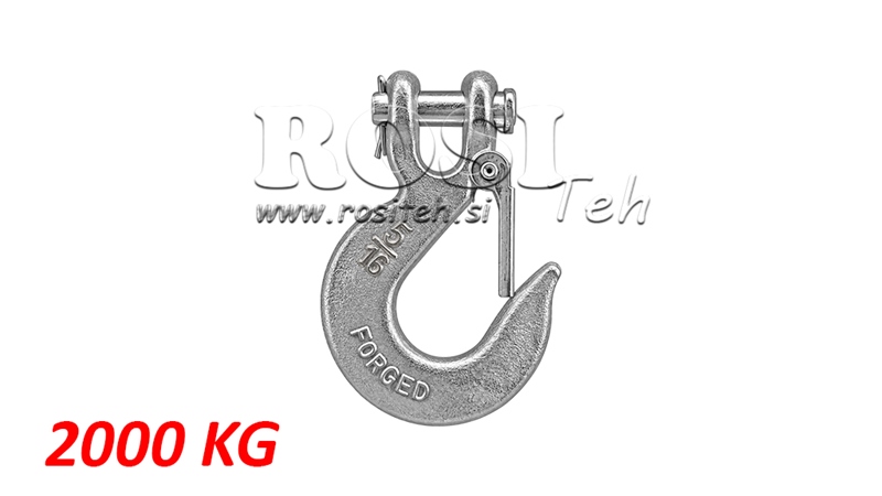 HÁK S POJISTKOU - 2000 KG