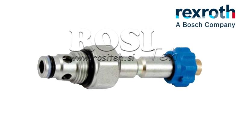 HYD. OTEVŘENÝ ELEKTROMAGNETICKÝ KONTROLER PRO 2-CESTNÝ VENTIL REXROTH 3/8 40-LIT