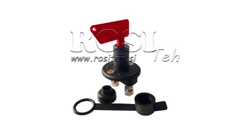 HLAVNÍ SPÍNAČ 1POL A ODEJMENÁ RUKOJEŤ 100A