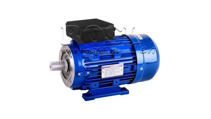 0,75kW-ELEKTRO MOTOR MYT 80 2-4_1370vrt 1Faz nogice prirobnica-B14
