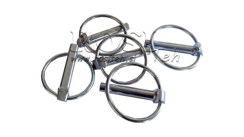 KOMPLET VAROVALNIH SPON OKROGLA fi 10,0 mm (5kom)
