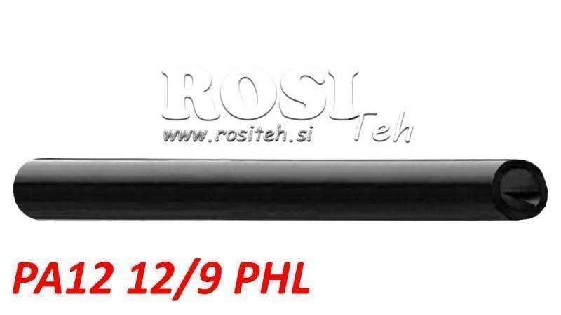 PA 12/9 PA12PHL BLACK AIR PIPE POLYAMIDE DIN74324