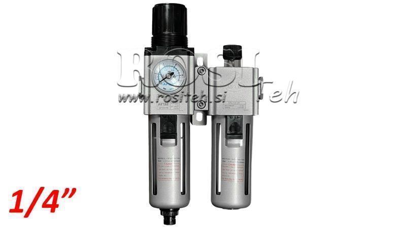 PNEVMATSKA PRIPRAVNA ENOTA 200 G1/4 40µ 0-10b