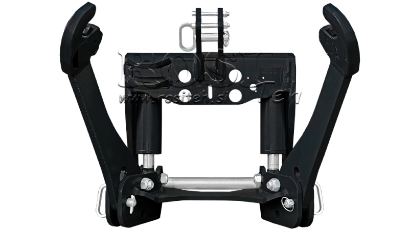 PŘEDNÍ HYDRAULIKA TRAKTORU 2KAT PRO TRAKTOR 1500KG ČERNÁ (RAL 9005)