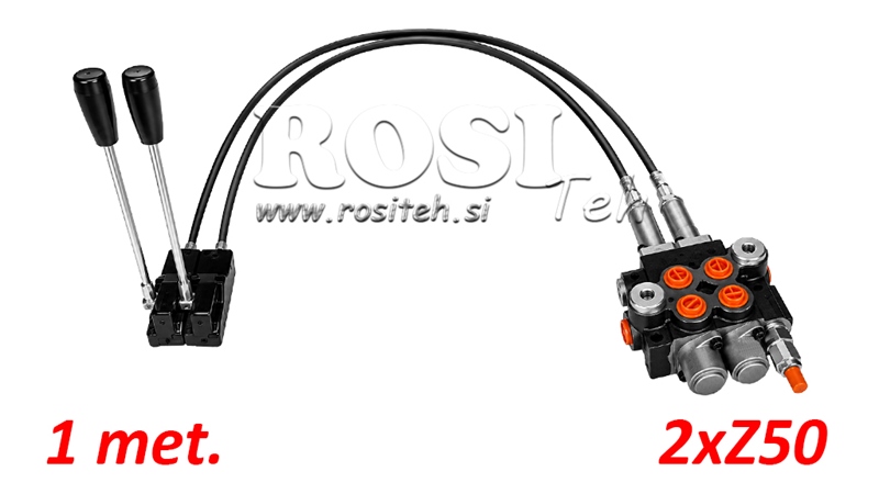 KIT 2xZ50 + JOYSTICK 1 POZICE L1000