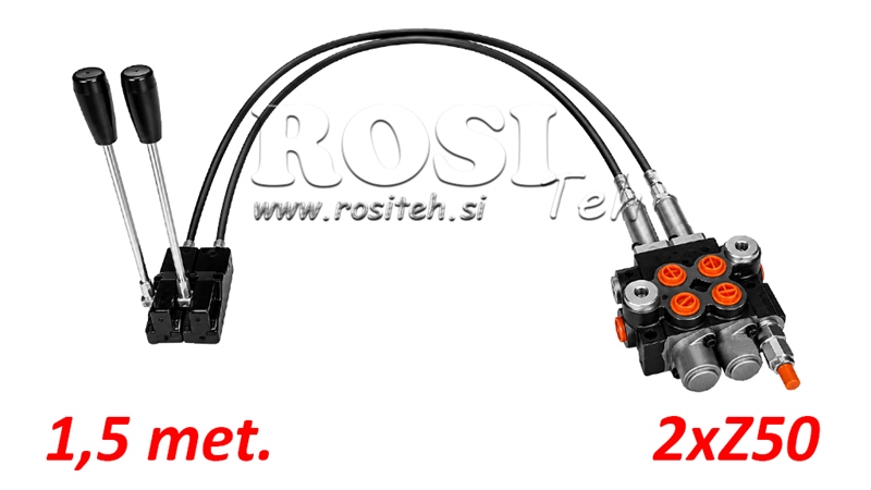 KIT 2xZ50 + JOYSTICK 1 POZICE L1500