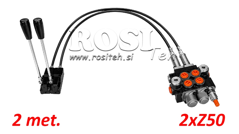KIT 2xZ50 + JOYSTICK 1 POZICE L2000