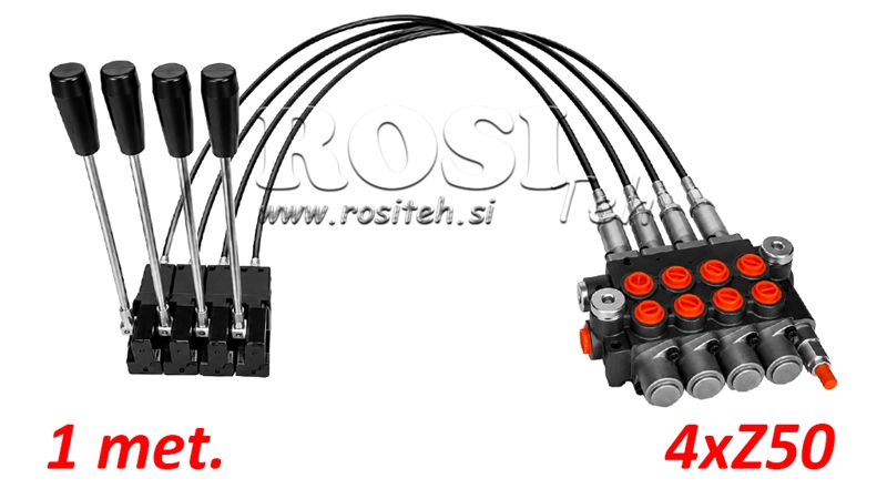 KIT 4xZ50 + JOYSTICK 1 POZICE L1000