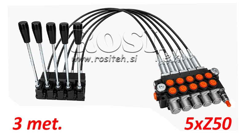 KIT 5xZ80 + JOYSTICK 1 POZICE L3000