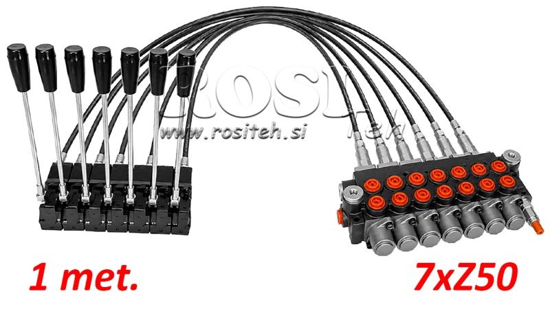 KIT 7XZ50 + JOYSTICK 1 POZICE L1000